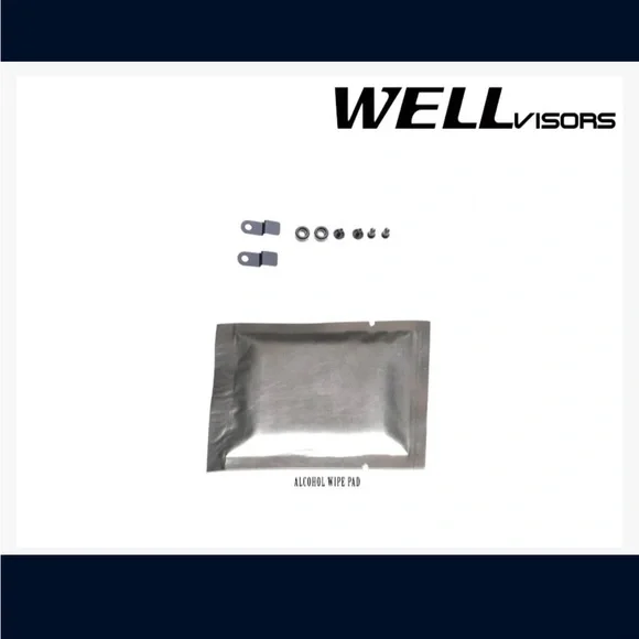 'Acura' Window Visors Black Trim 15-20